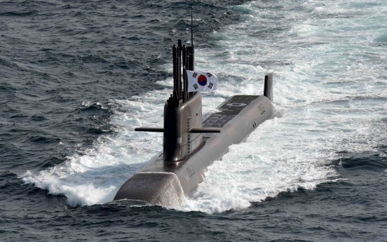 S. Korea starts construction of 2nd 3,600-ton-class SLBM submarine