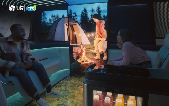 [CES 2022] LG unveils self-driving car cabin concept turning into living spaces