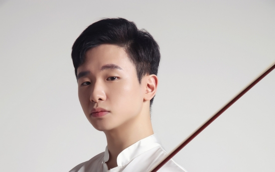 Violinist Kim Dong-hyun to kick off Kumho Art Hall’s 2022 season