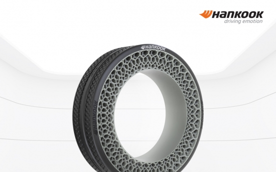 [CES 2022] Hankook Tire unveils airless tire i-Flex