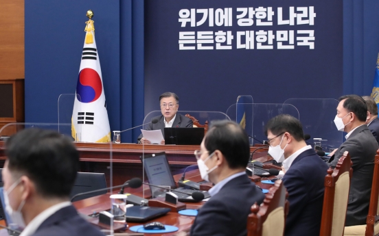 Moon urges greater vigilance against spread of omicron