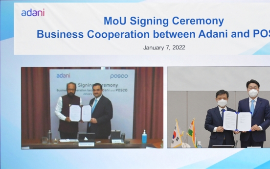 Posco, Adani join hands to build steel mill in India