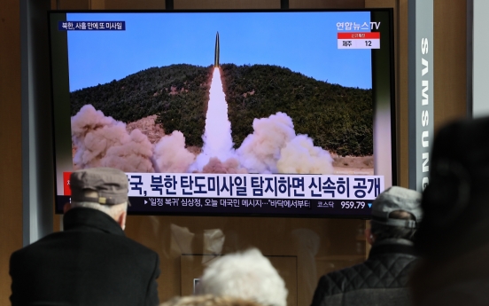 N.Korea launches two apparent ballistic missiles eastward from Pyongyang