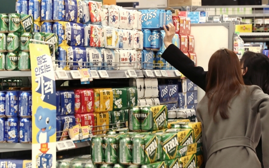 Korea’s beer imports drop to all-time low