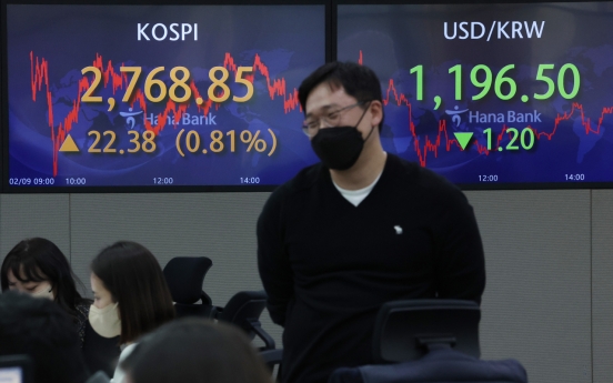 Seoul stocks up for 2nd day on earnings hope