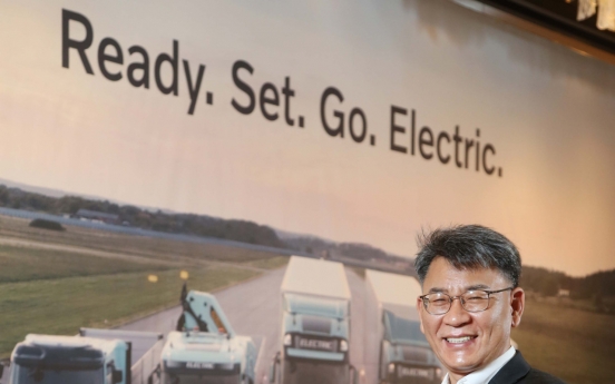 [Herald Interview] Volvo out to attract women to logistics while leading switch to electric trucks