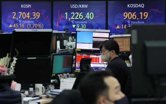 Seoul stocks open steeply higher on eased woes over Fed's rate hike