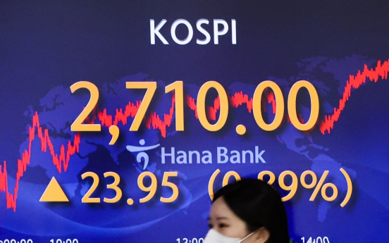 Seoul stocks open lower on Wall Street tumbles, inflation woes