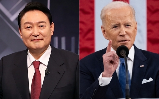 Yoon likely to meet Biden virtually first before meeting in person late May