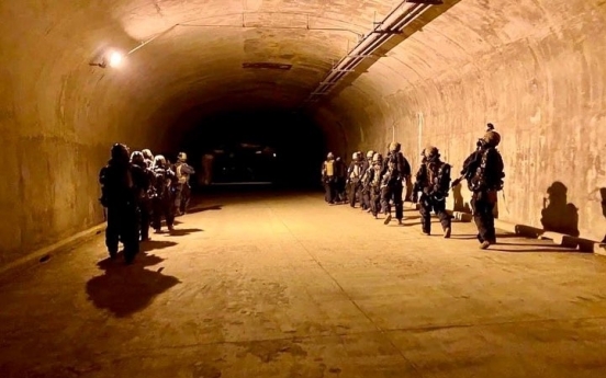 U.S. Forces Korea reveals underground training