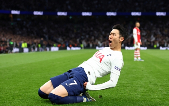 Tottenham's Son Heung-min nets 21st goal in derby win over Arsenal