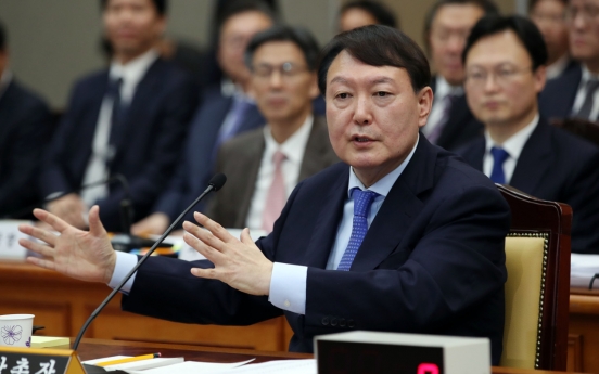 Top prosecutor Yoon promises bold in-house reforms at audit