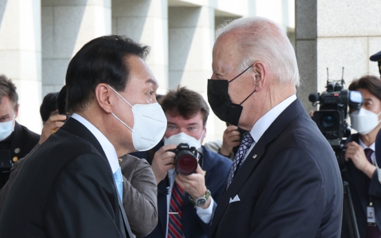Yoon, Biden agree to newly launch ‘economic security dialogue’ to boost cooperation