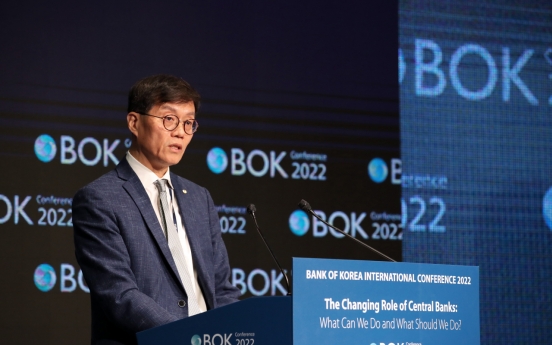 BOK chief stresses post-pandemic role