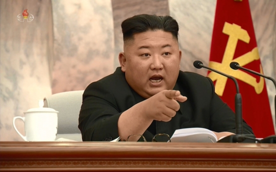 NK leader presides over plenary session of ruling party's central committee: state media