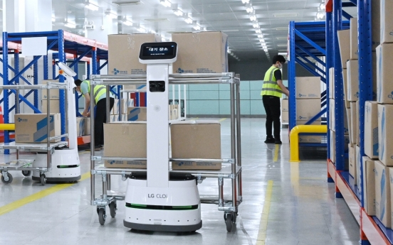 LG to enter logistics market with robotic tech