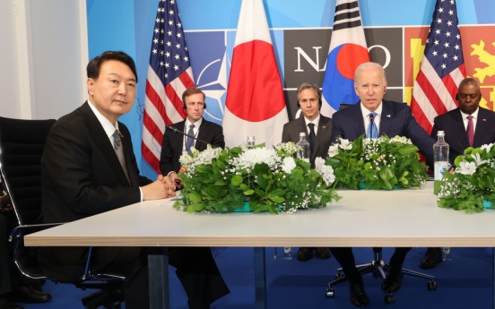 Korea, US, Japan express will for strong deterrent against NK
