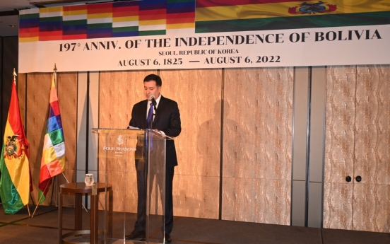 Bolivia highlights economic cooperation with Korea at 197th Independence Day