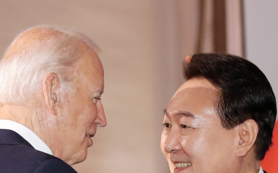 Presidential office denies Yoon used foul language to refer to Biden, Congress