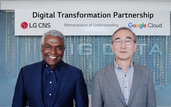 LG CNS becomes first S. Korean DX partner for Google Cloud