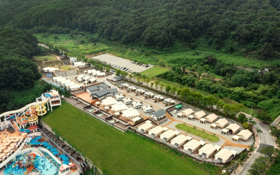 Kumho Resort says its luxury camping a hit