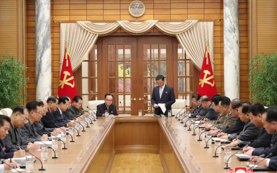 N. Korea holds politburo session on agriculture without leader Kim's attendance