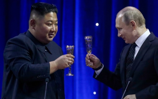 N. Korean leader touts Putin's leadership against 'US threat' in birthday message