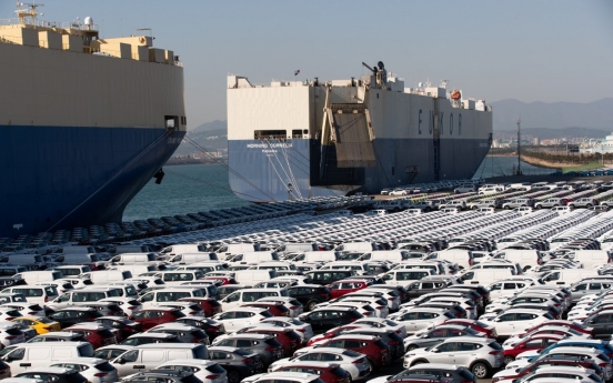 Auto exports jump 28 pct in October on solid demand for eco-friendly cars