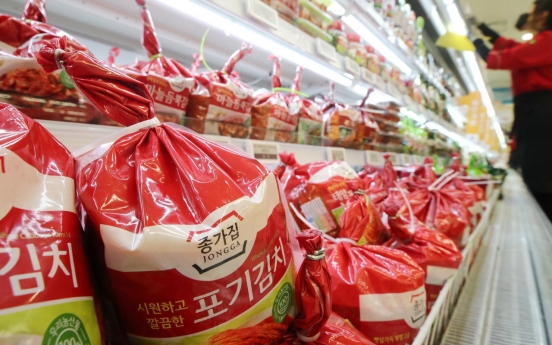 S. Korea's kimchi imports hit new high in Oct.