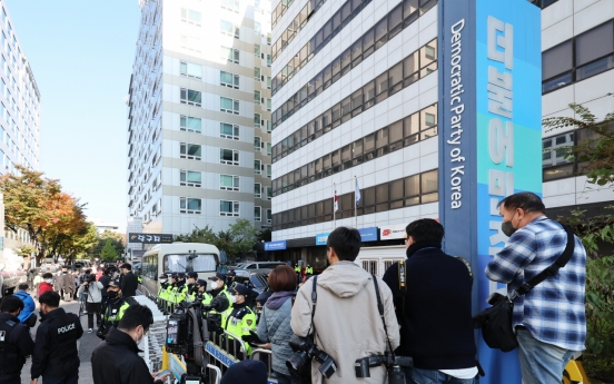 Main opposition headquarters searched after online post claims bomb planted