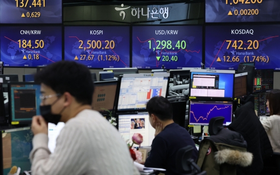 Seoul shares open sharply higher on Powell remarks