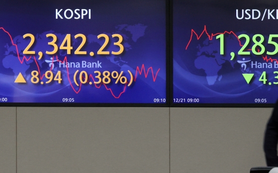 Seoul shares open higher amid global recession woes