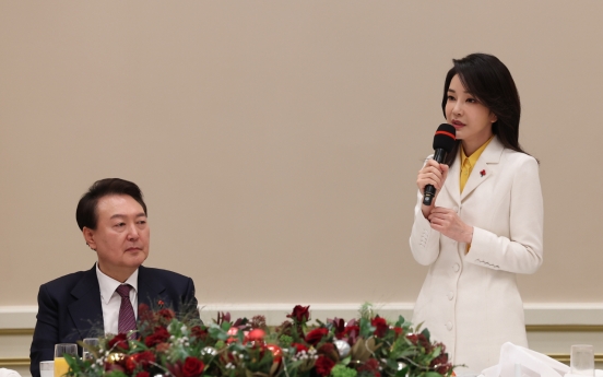 [Newsmaker] Kim Keon-hee expands role as first lady