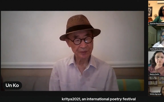 [Exclusive] Disgraced poet Ko Un, unseen in Korea, has been active in international literary scene