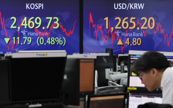 Seoul shares end lower amid Fed rate hike worries