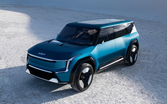 Kia to begin EV9 production in 1st half of this year