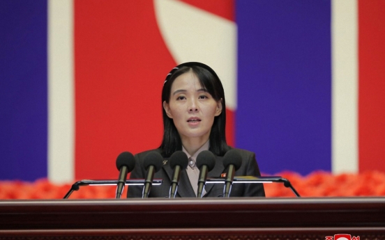 N. Korea set to take 'overwhelming' actions against US-S. Korea military drills, Kim Yo-jong says