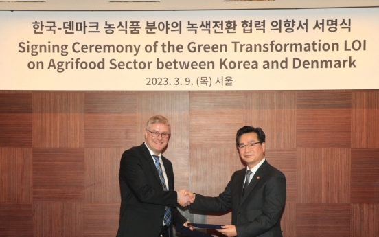 Korea, Denmark discuss agrifood cooperation