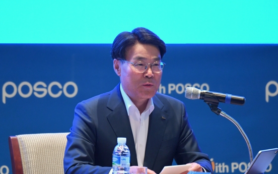 Posco chairman, ex-US top envoy discuss global supply chain strategies