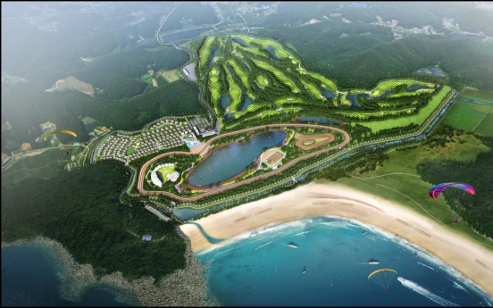 Beach golf resort to open at Taean coastal dune in 2024