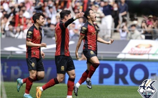 Derby win pushes FC Seoul to 2nd place in K League; Ulsan grab point thanks to late goal