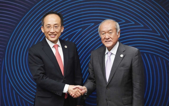 Finance minister urges Japan to restore Korea's trade status