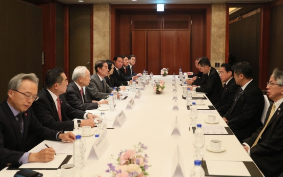 Businesses seek Kishida’s support for tech, supply chain partnership
