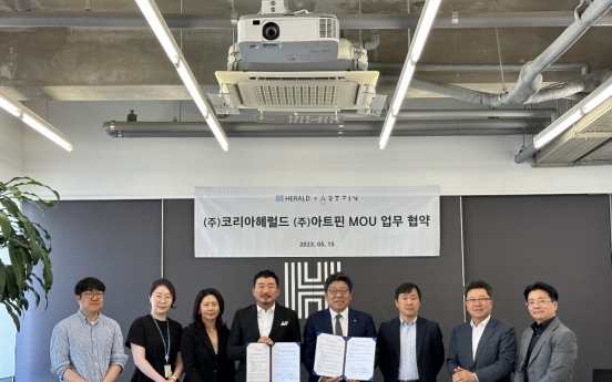 TGS Group, The Korea Herald ink deal to work together on art investment