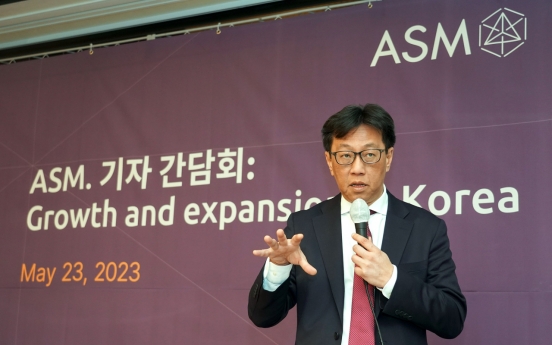 ASM determined to expand investment in Korea: CEO