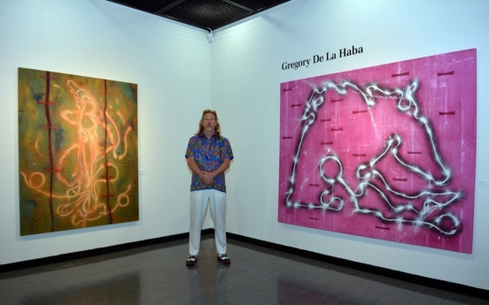 [Herald Interview] New York artist Gregory de la Haba brings energy, force to Hangaram