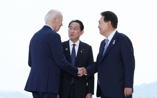 US deepening trilateral cooperation with <b>S</b>. Korea, Japan against N. Korean threats: Biden
