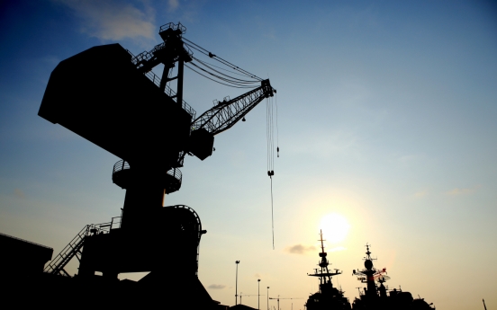 <b>S</b>. Korean shipyards rank 2nd in new global orders in May