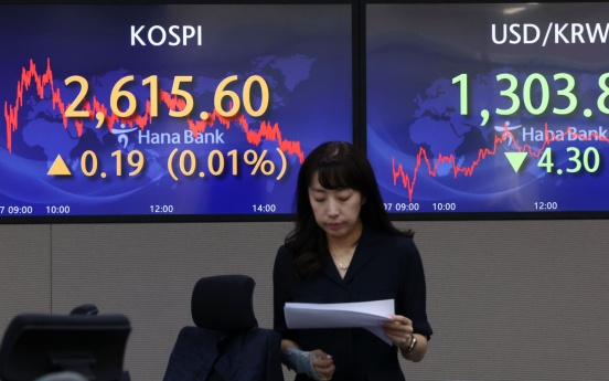 Seoul shares nearly unchanged ahead of Fed'<b>s</b> rate decision