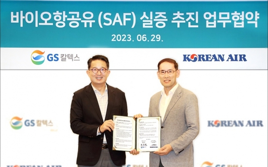 GS Caltex, Korean Air to test sustainable aviation fuel